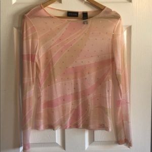 Pink Sheer Shirt
